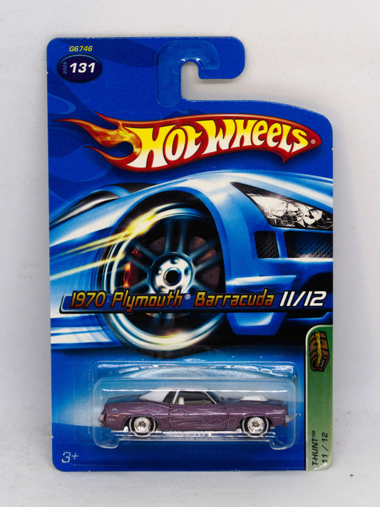 Super Treasure Hunt 1970 Plymouth Barracuda Fioletowy