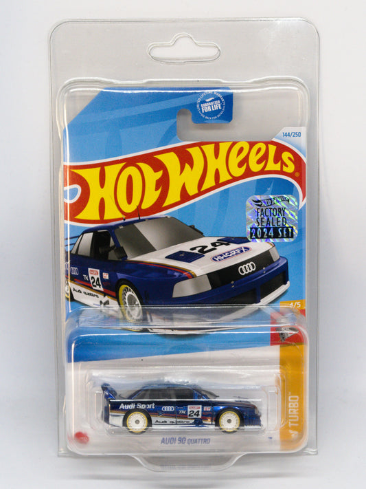 Super Treasure Hunt Audi 90 Quattro Niebieski Factory Sealed