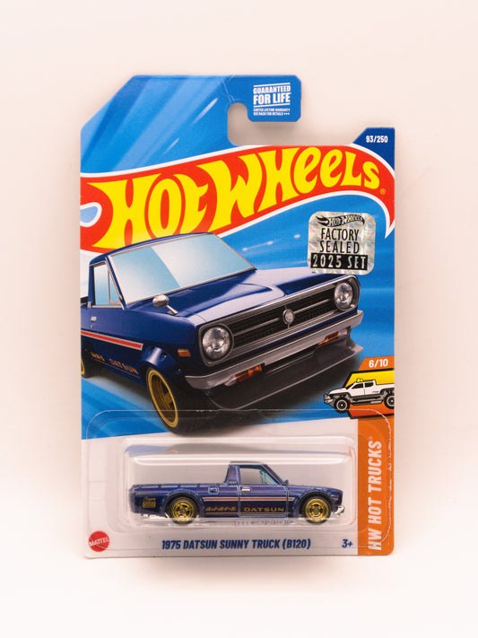 Super Treasure Hunt STH 1975 Datsun Sunny Truck B120 Niebieski Factory Sealed *Haczyk