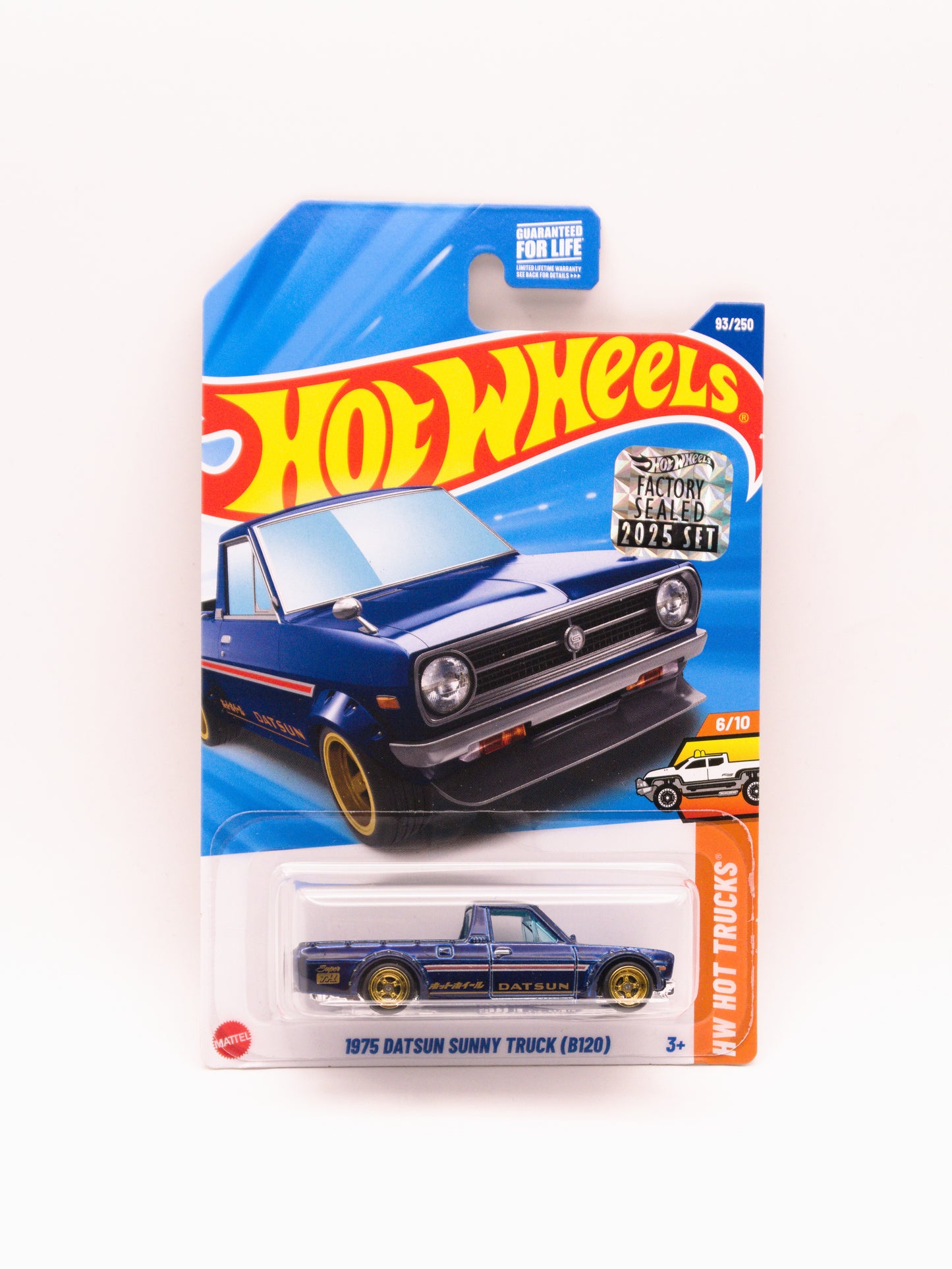 Super Treasure Hunt STH 1975 Datsun Sunny Truck B120 Niebieski Factory Sealed