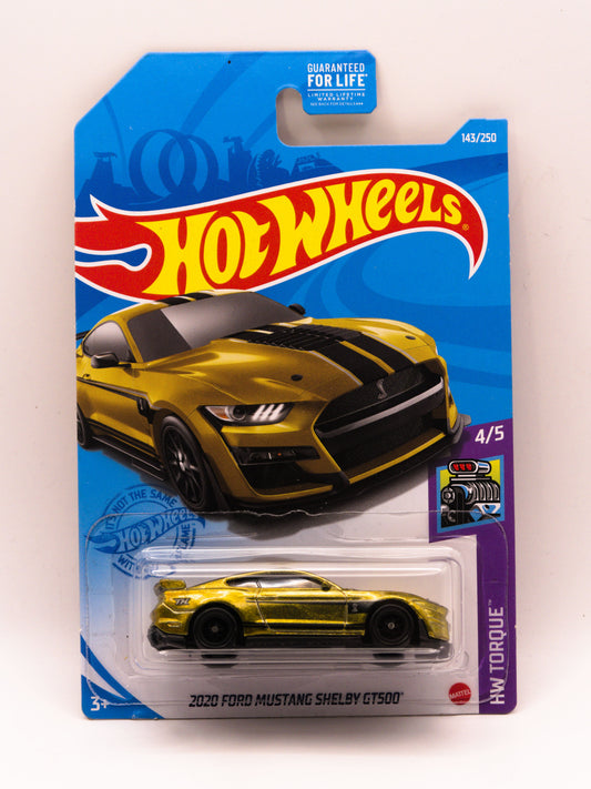 Super Treasure Hunt STH 2020 Ford Mustang Shelby GT500 Złoty *BLISTER