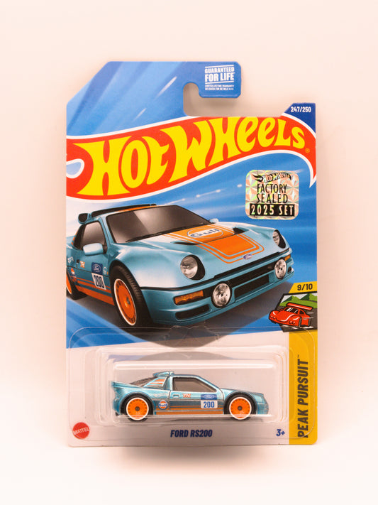 Super Treasure Hunt STH Ford RS200 Gulf Factory Sealed