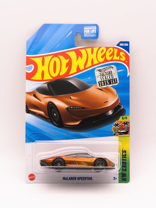 Super Treasure Hunt STH McLaren Speedtail Pomarańczowy Factory Sealed