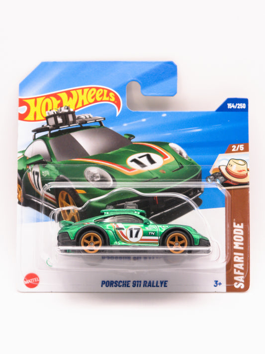 Super Treasure Hunt STH Porsche 911 Rally Zielony