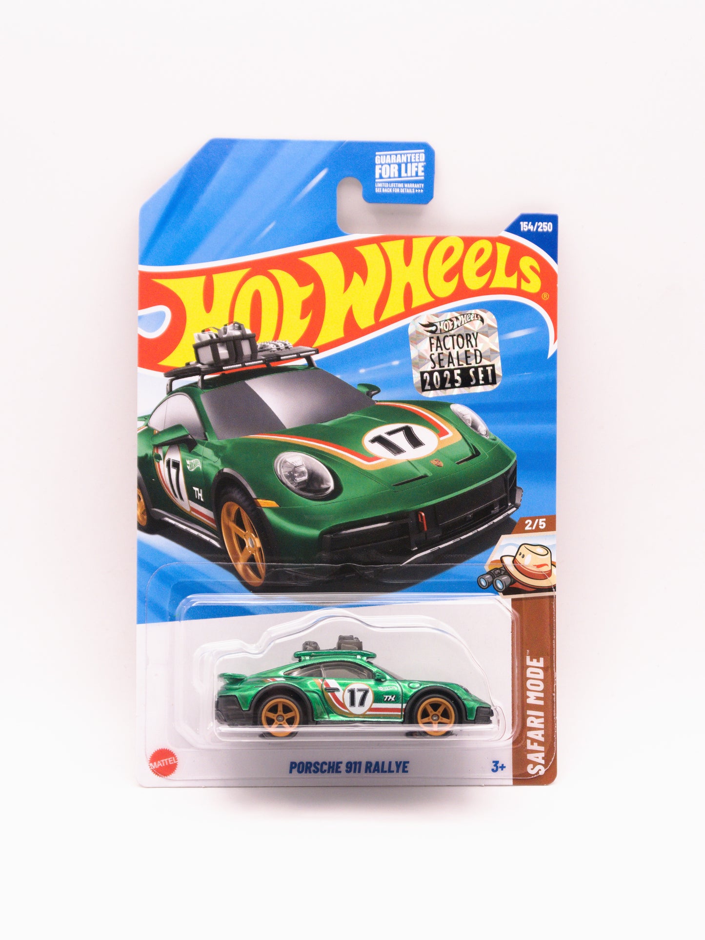 Super Treasure Hunt STH Porsche 911 Rallye Zielony Factory Sealed