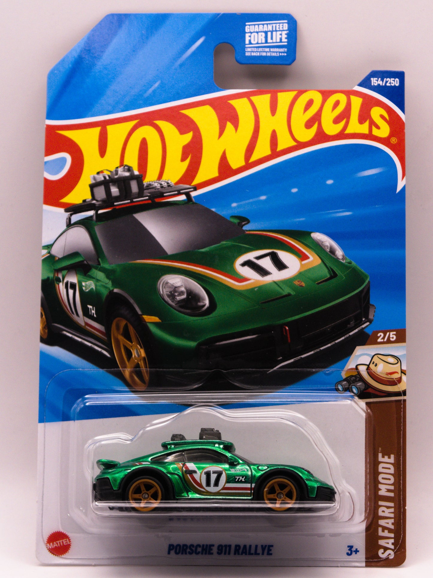 Super Treasure Hunt STH Porsche 911 Rallye Zielony