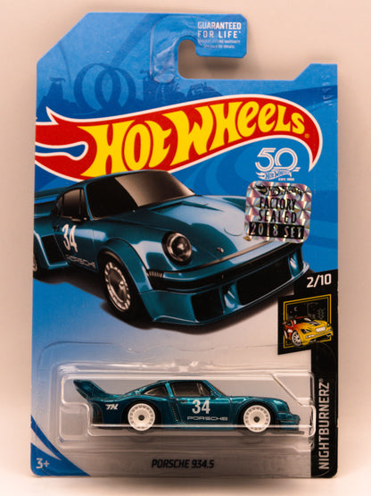 Super Treasure Hunt STH Porsche 934.5 Turkusowy Factory Sealed