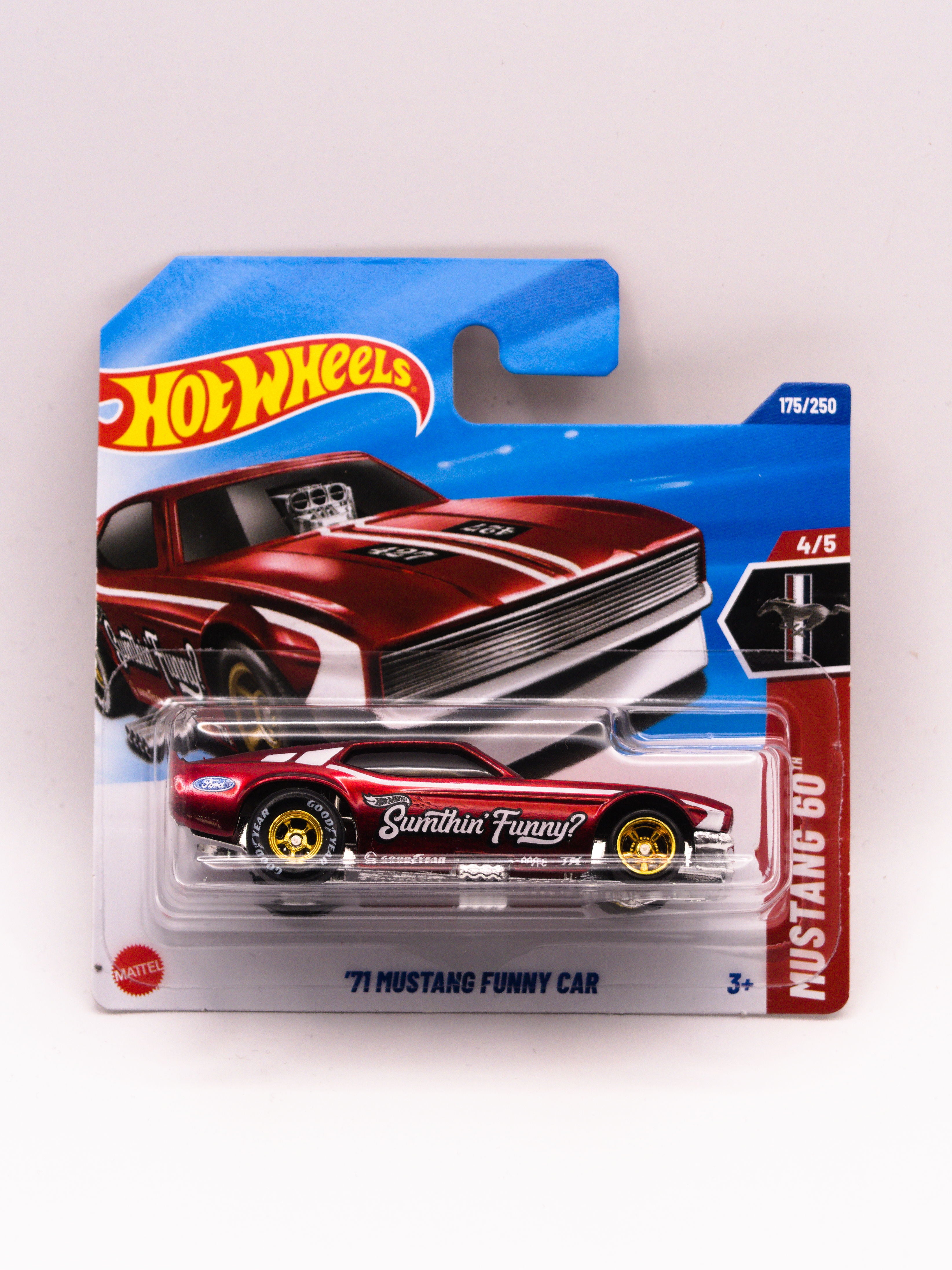 Super Treasure Hunt STH '71 Ford Mustang Funny Car Czerwony – Skalper