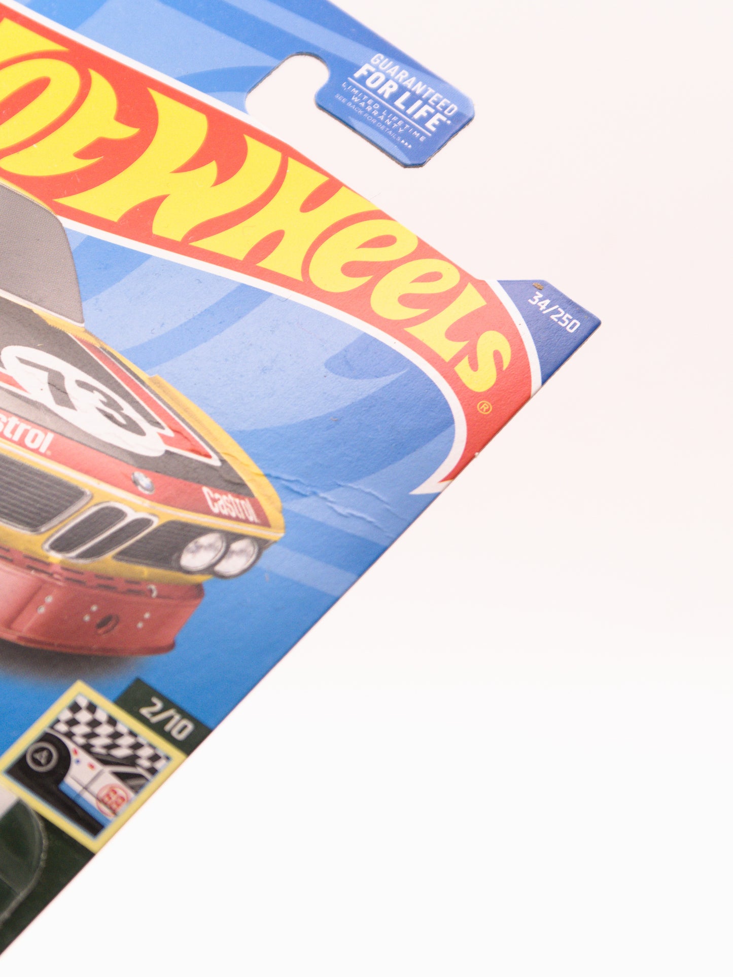 Super Treasure Hunt STH '73 BMW 3.0 CSL Race Car Złoty *Karta