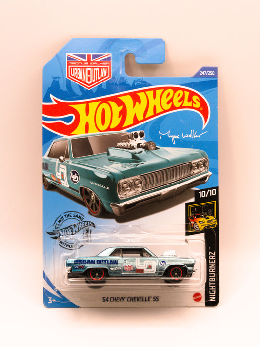 Super Treasure Hunt '64 Chevy Chevelle SS Niebieski