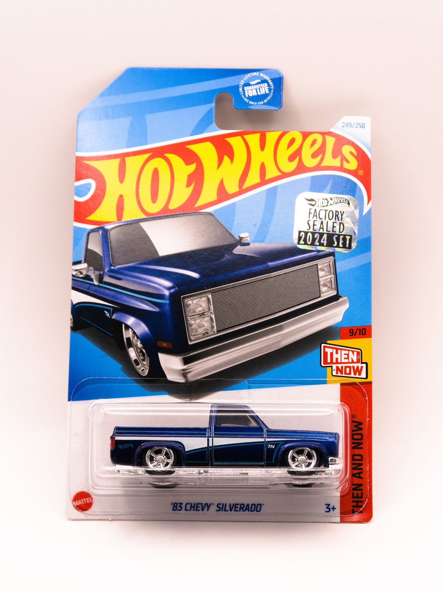 Super Treasure Hunt '83 Chevrolet Silverado Niebieski Factory Sealed