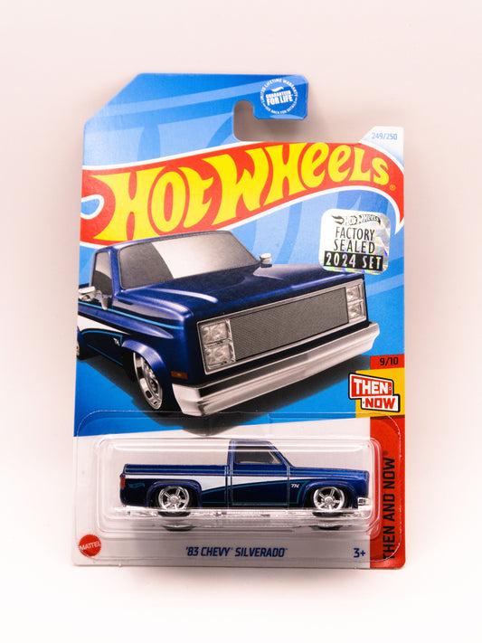 Super Treasure Hunt '83 Chevrolet Silverado Niebieski Factory Sealed