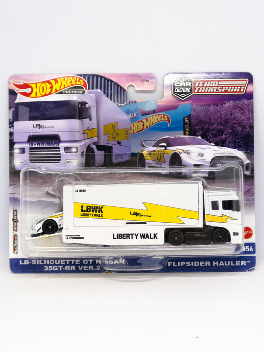 Team Transport LB-Silhouette GT Nissan 35GT-RR Ver.2 Biały LBWK