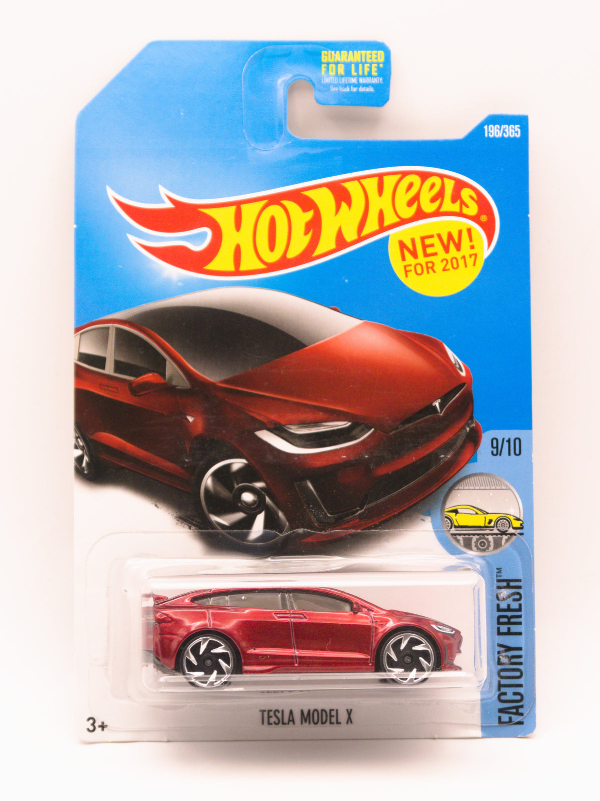 Tesla Model X Czerwony