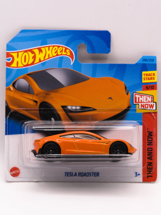 Tesla Roadster Pomarańczowa