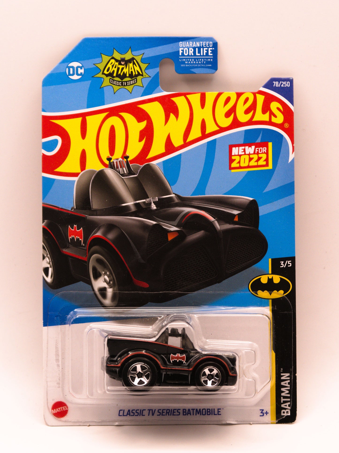Classic TV Series Batmobile Czarny