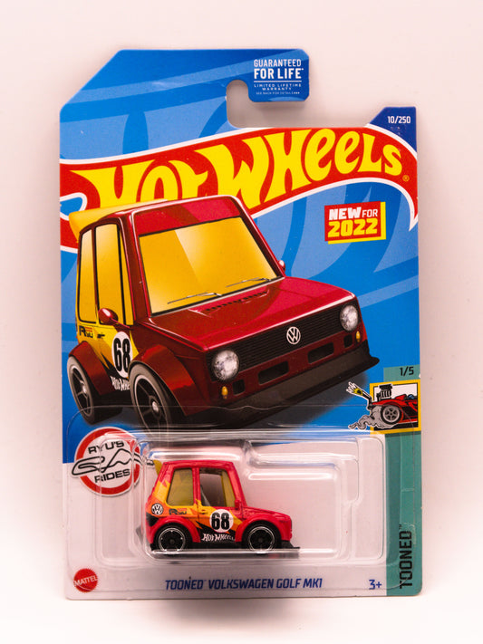 Tooned Volkswagen Golf MK1 Czerwony *Haczyk