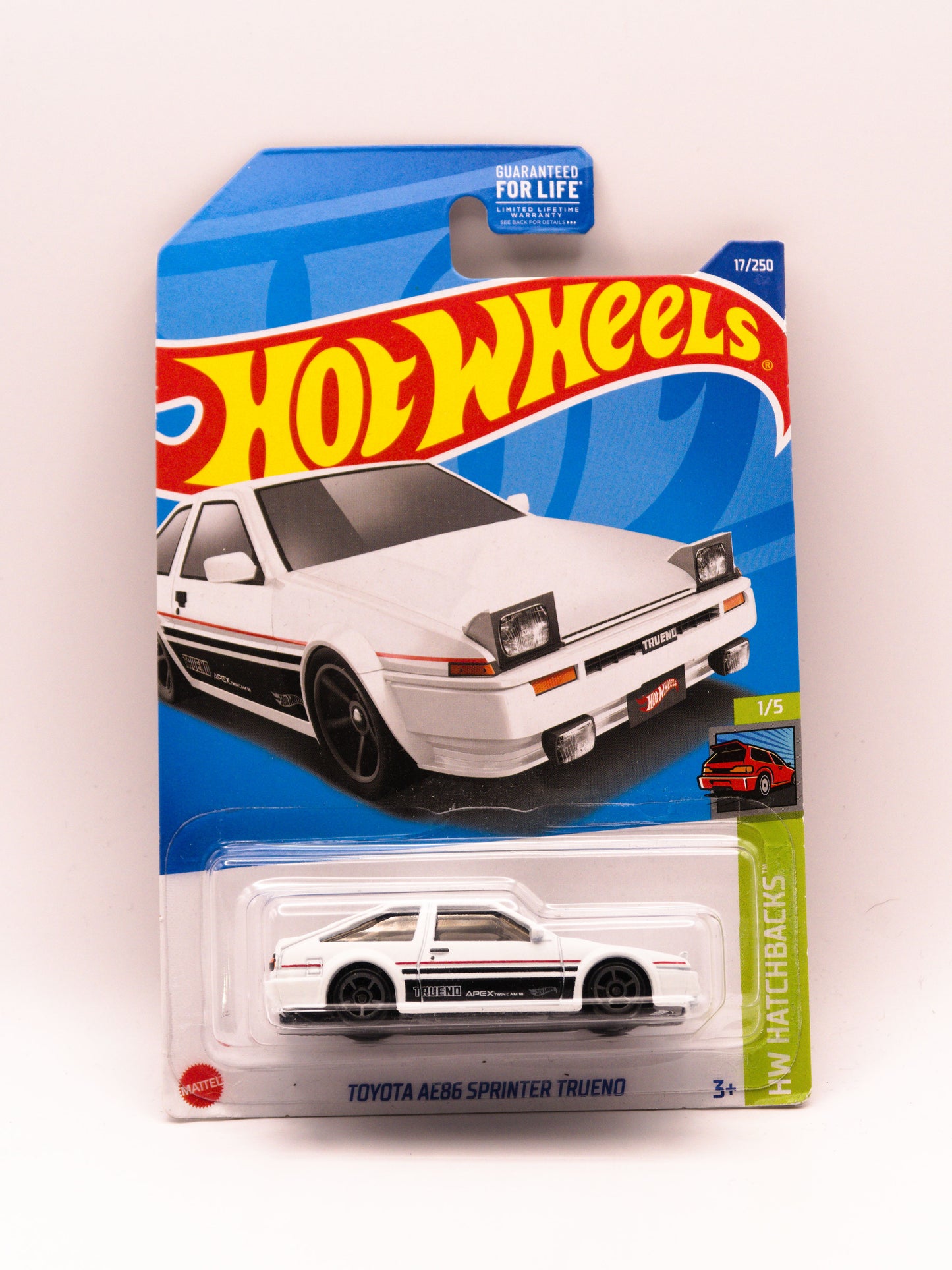 Toyota AE86 Sprinter Trueno Biały