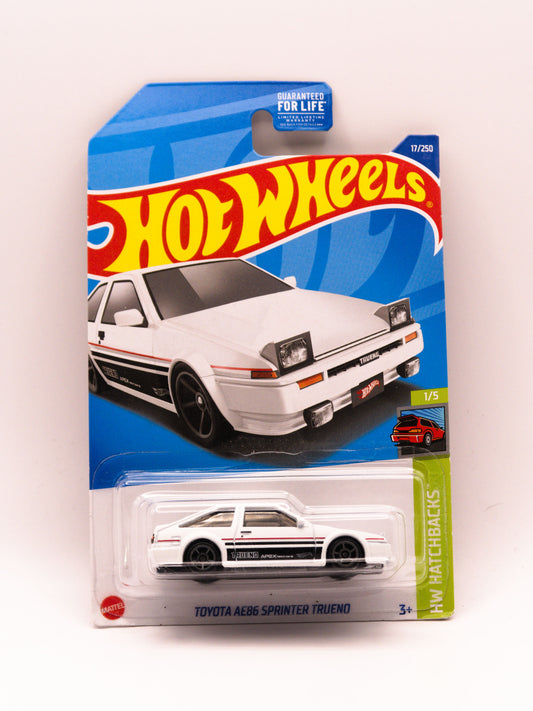 Toyota AE86 Sprinter Trueno Biały