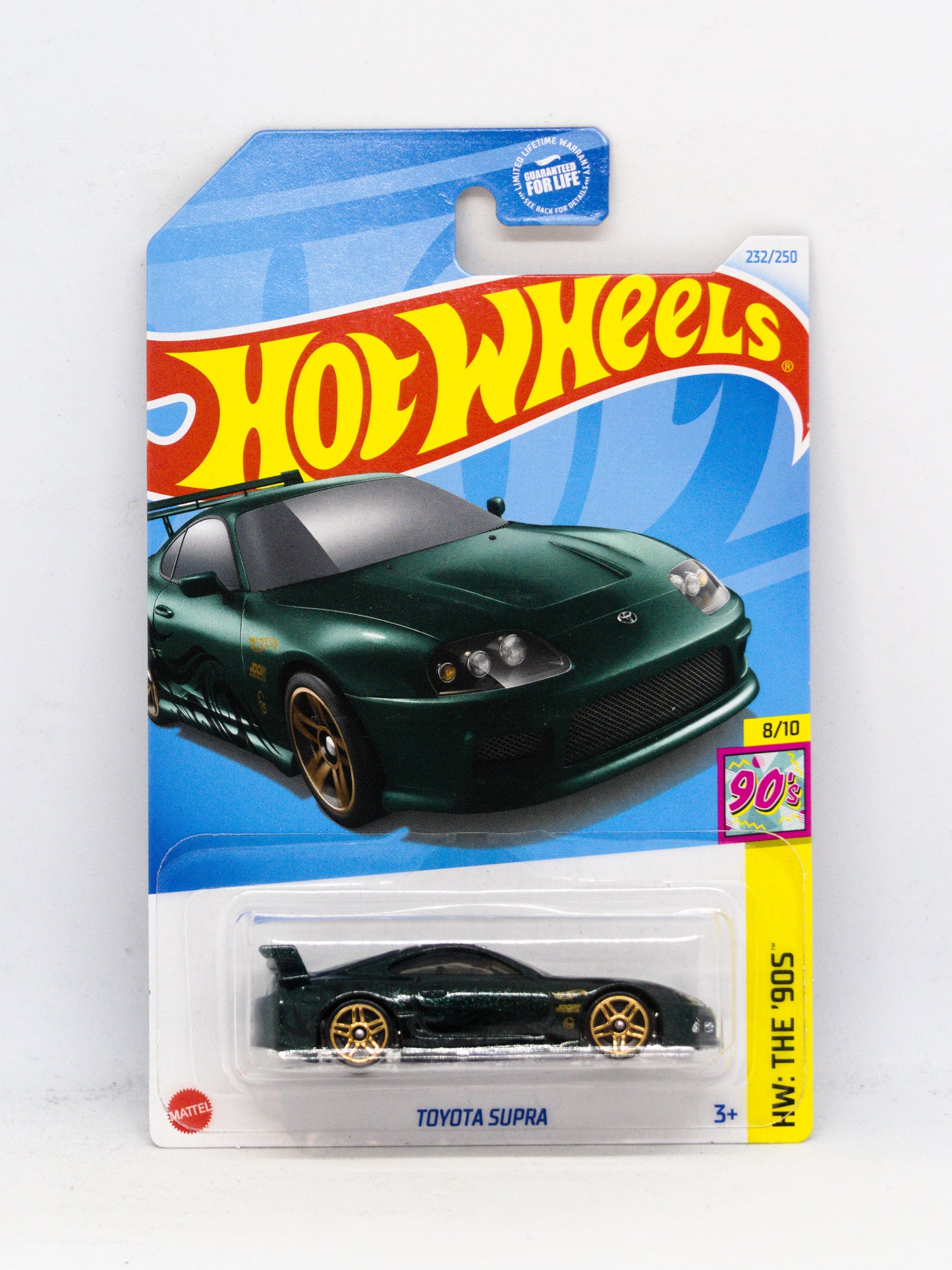 Toyota Supra Zielony Long Card
