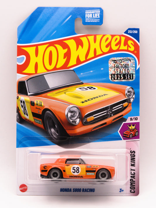 Honda S800 Racing Factory Sealed Pomarańczowa