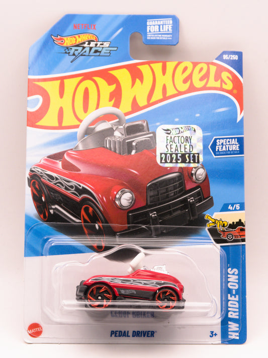 Pedal Driver Factory Sealed Czerwony