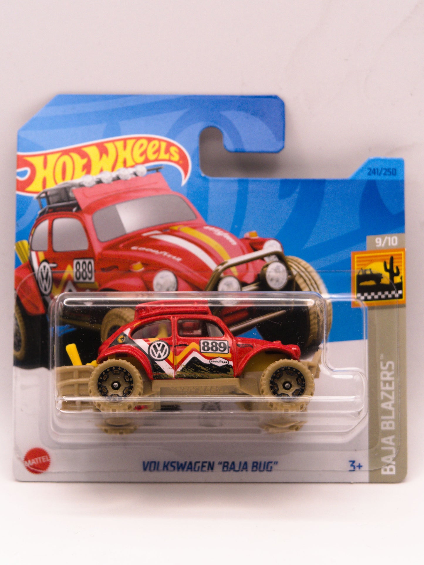 Treasure Hunt (TH) Volkswagen Baja Bug Czerwony