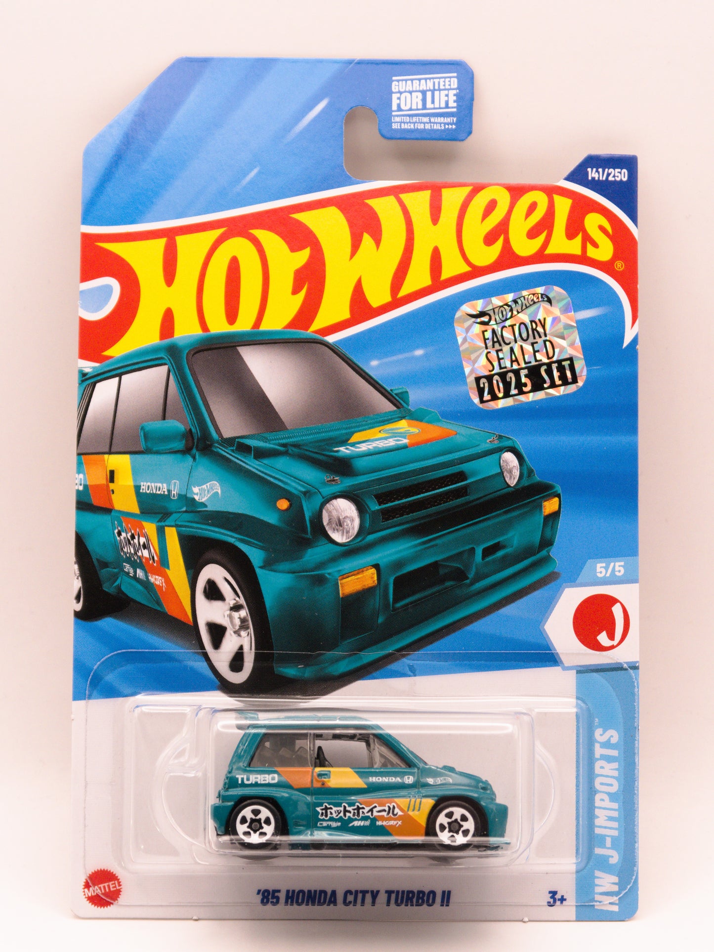 '85 Honda City Turbo II (TH) Factory Sealed Turkusowy