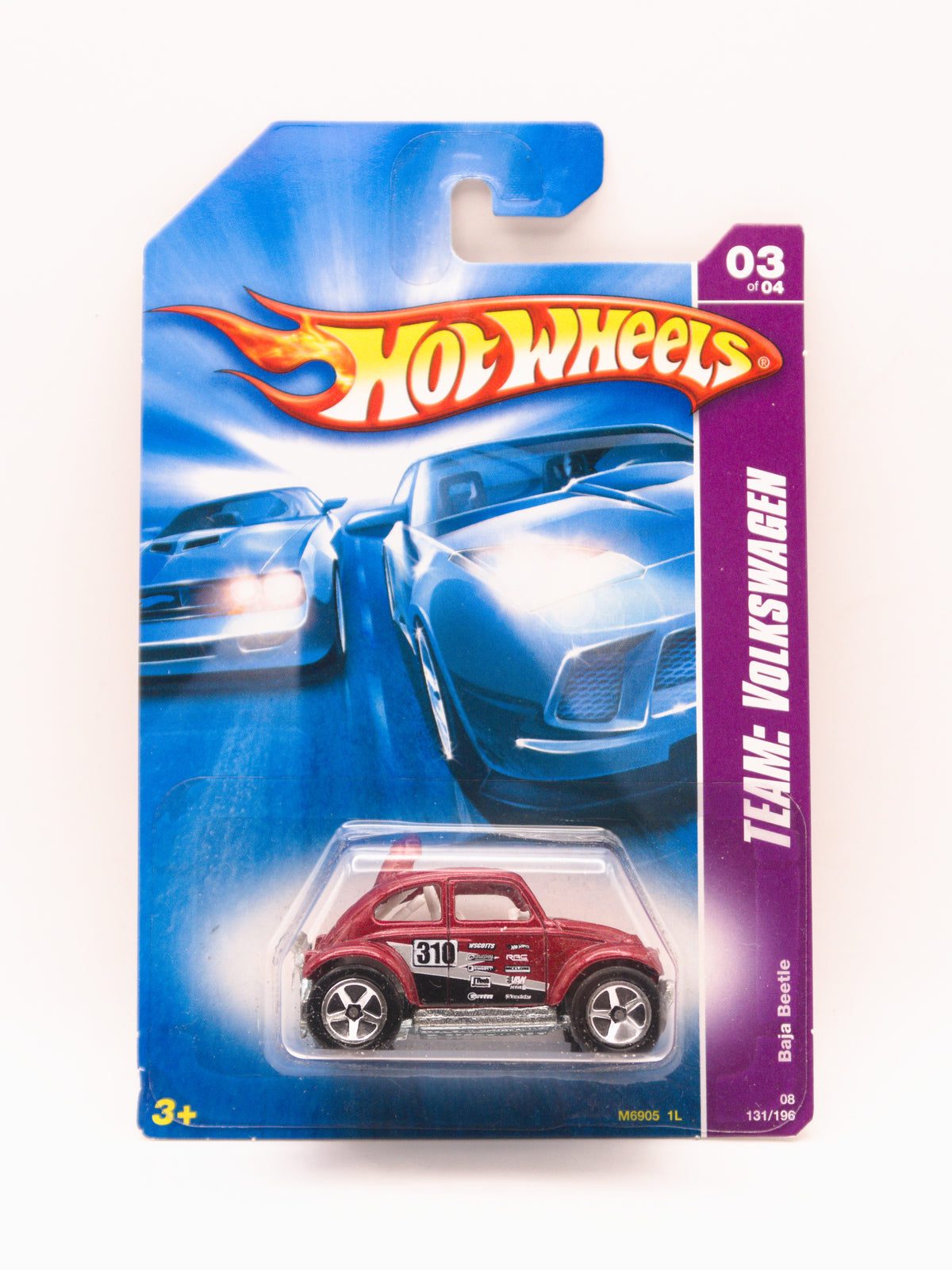 Volkswagen VW Baja Beetle Czerwony