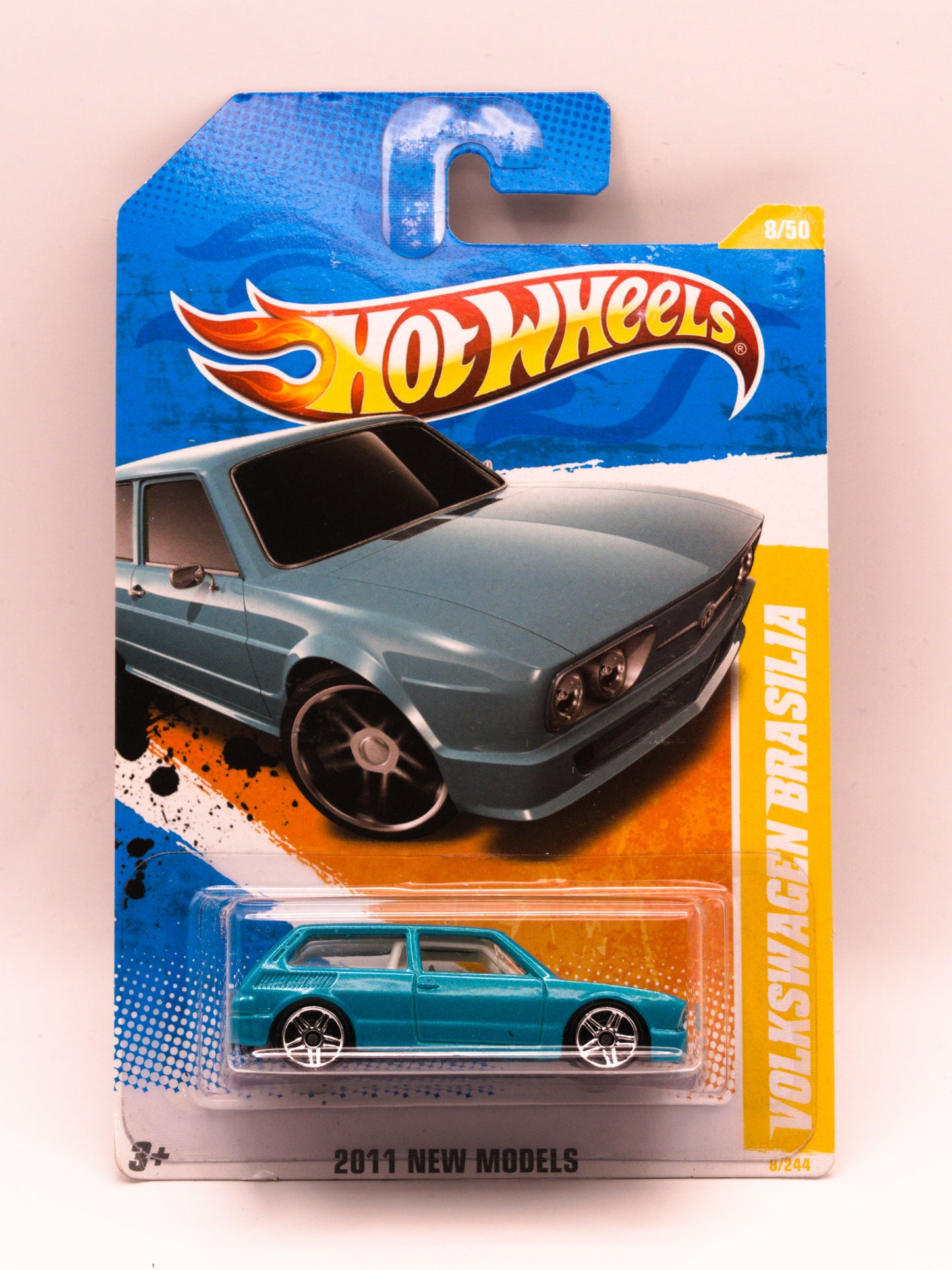 Volkswagen Brasilia Niebieski *Róg Karty