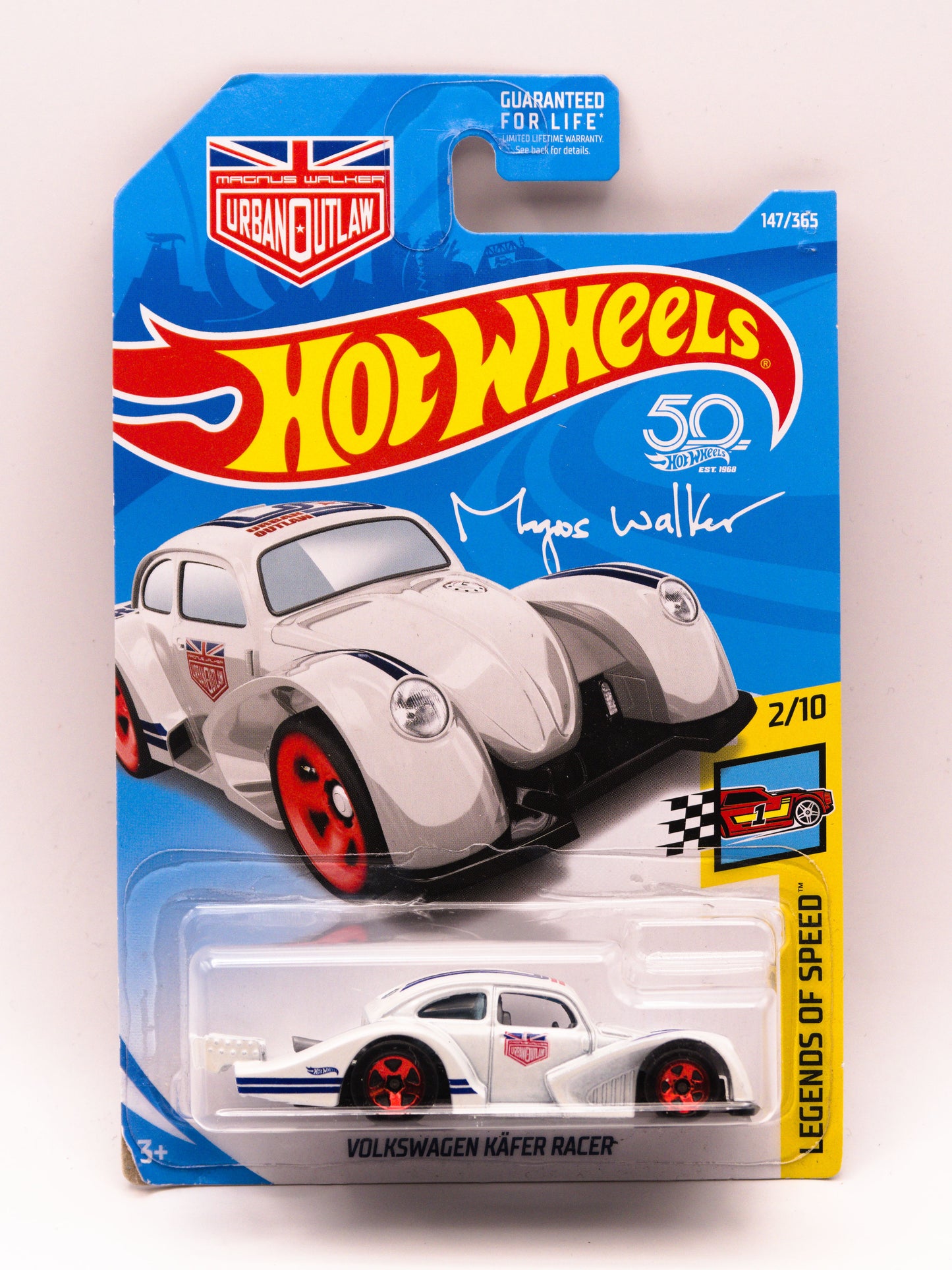 Volkswagen Käfer Racer Biały *Blister