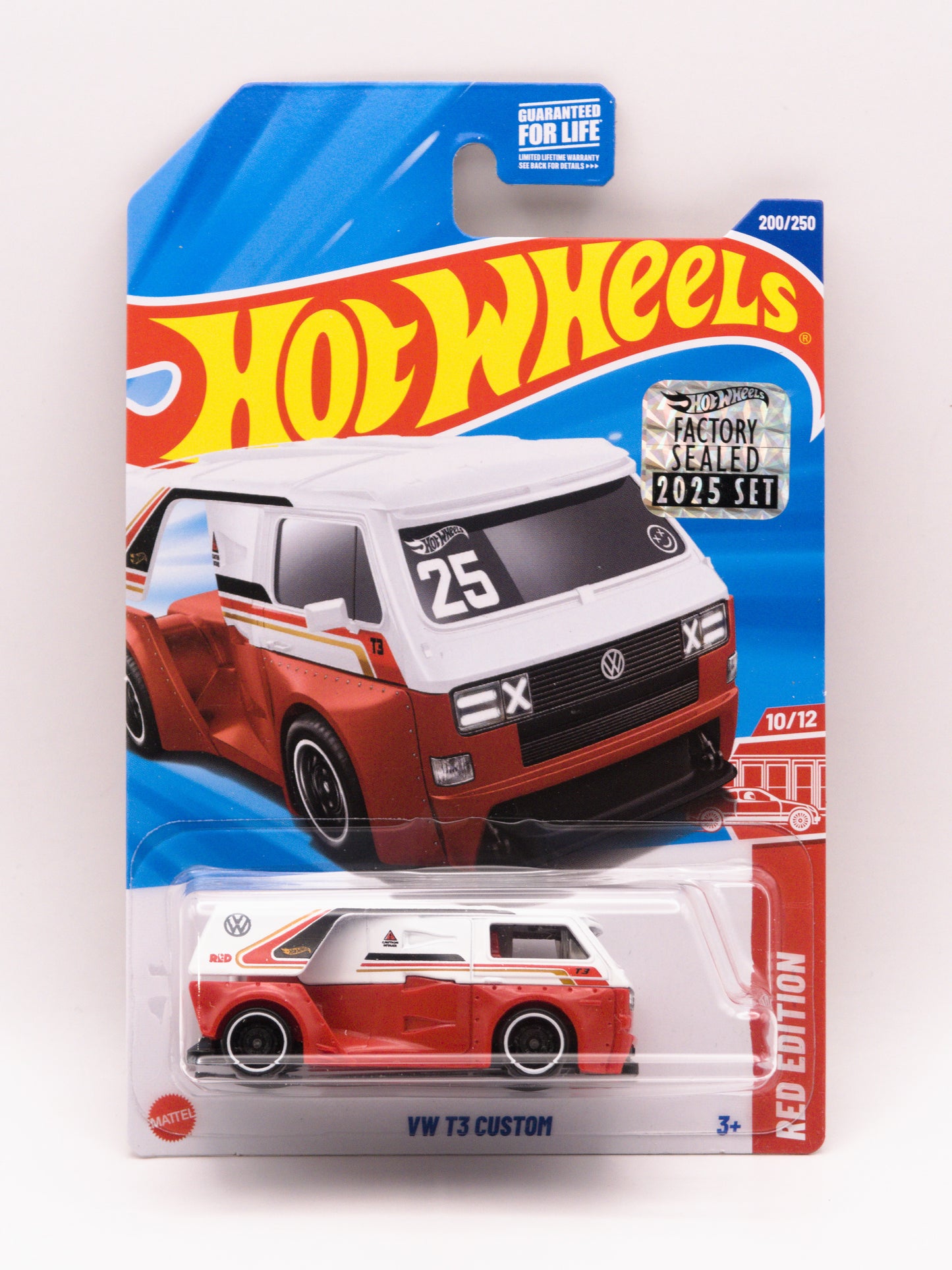 Volkswagen VW T3 Custom Biało-Czerwony Red Edition Factory Sealed