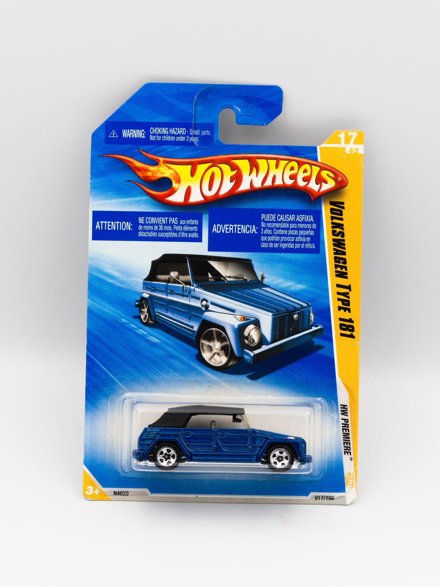 Volkswagen Type 181 Niebieski