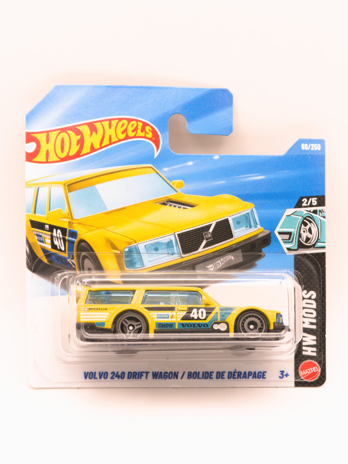 Volvo 240 Drift Wagon / Bolide De Derapage Żółty