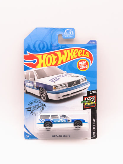 Volvo 850 Estate Police Biało-Niebieski *Blister