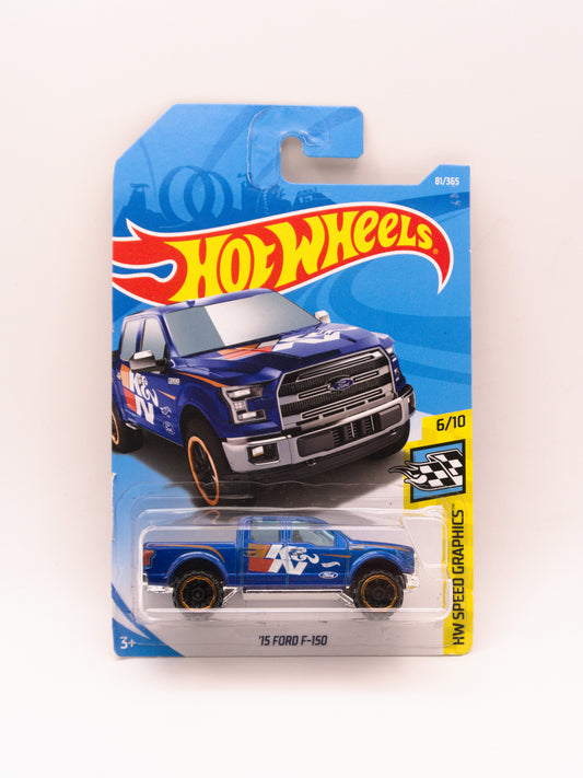 '15 Ford F-150 Niebieski