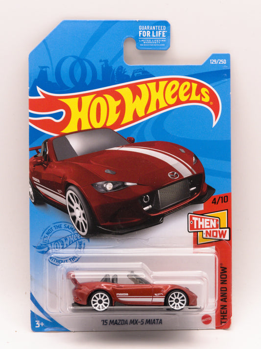'15 Mazda MX-5 Miata Czerwona