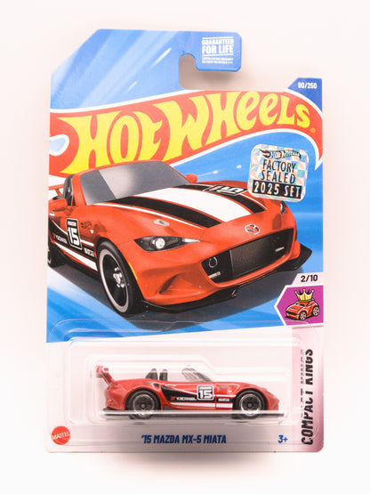 '15 Mazda MX-5 Miata Czerwony Factory Sealed *Haczyk