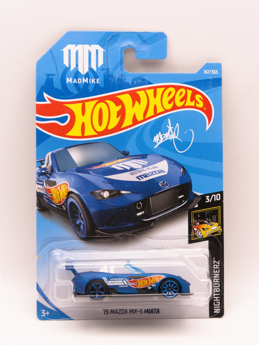 '15 Mazda MX-5 Miata Niebieski *Karta