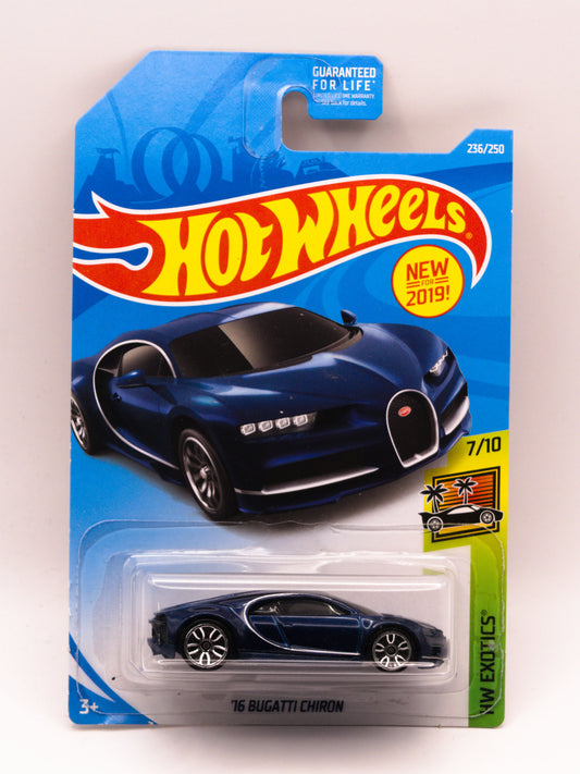 '16 Bugatti Chiron Niebieski