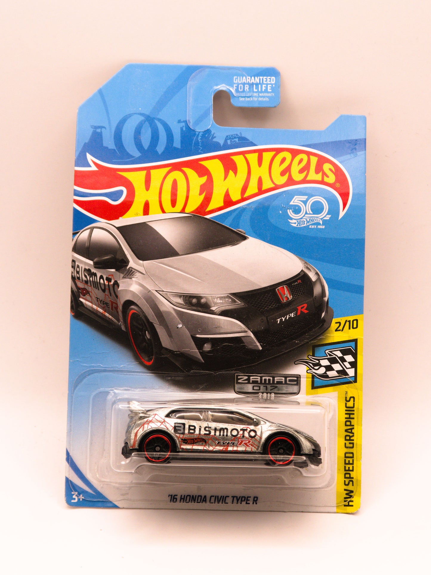 '16 Honda Civic Type R Srebrny Zamac *Karta