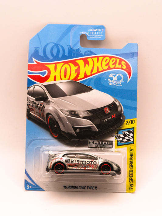 '16 Honda Civic Type R Srebrny Zamac *Karta