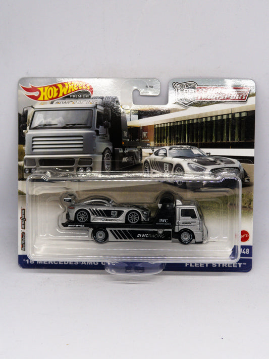 Hot Wheels Team Transport: '16 Mercedes-AMG GT3 + Fleet Street