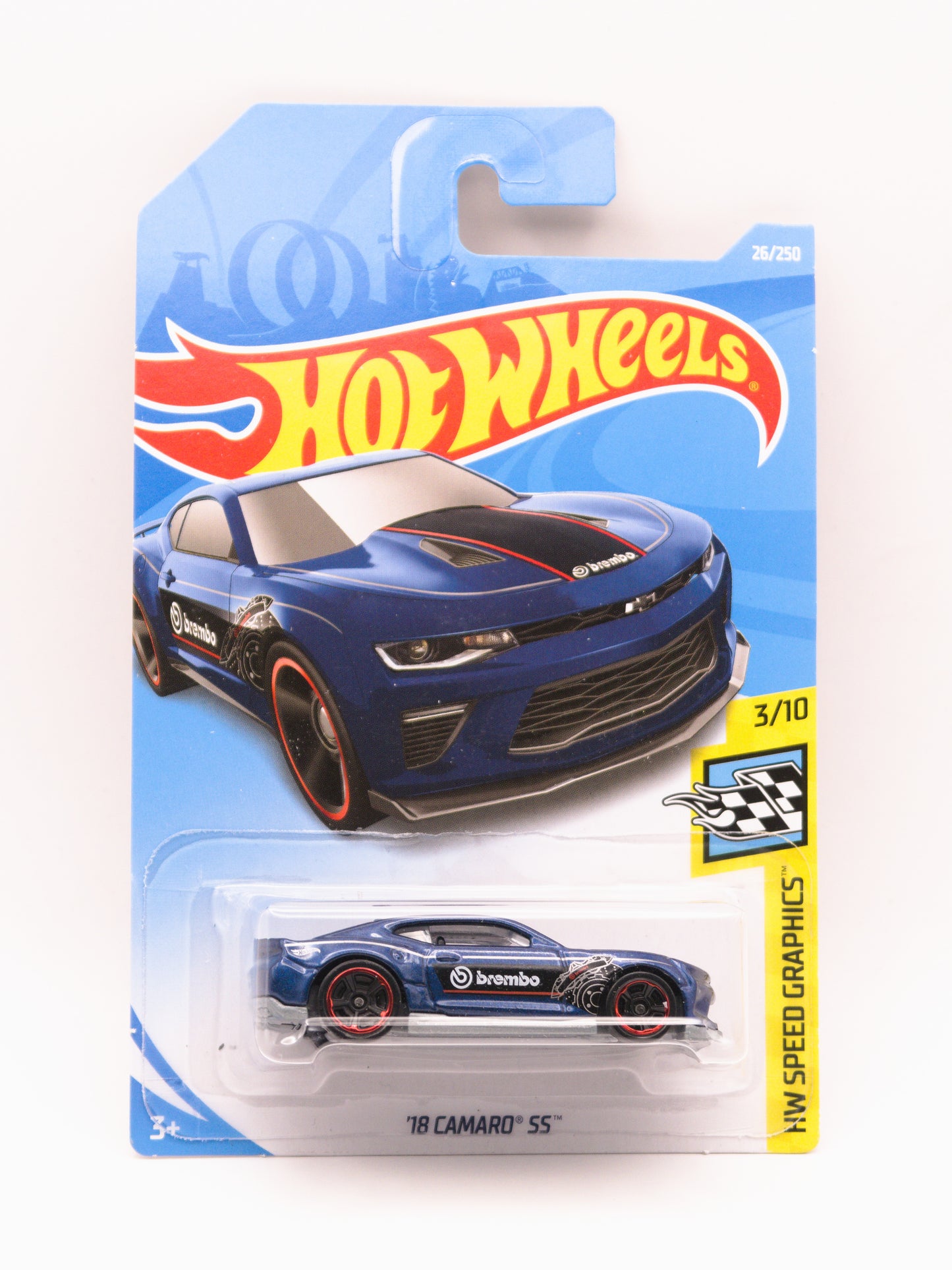 '18 Camaro SS Niebieski Brembo