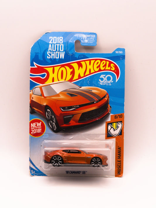'18 Camaro SS Pomarańczowy *Uszkodzona karta+naklejka