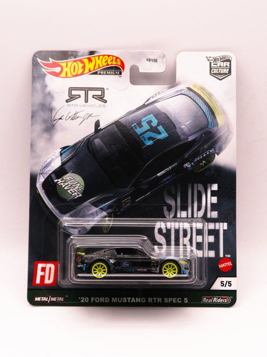 '20 Ford Mustang RTR Spec 5 Slide Street Premium Czarny