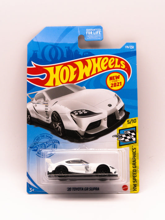 '20 Toyota GR Supra Biały *Uszkodzony Haczyk