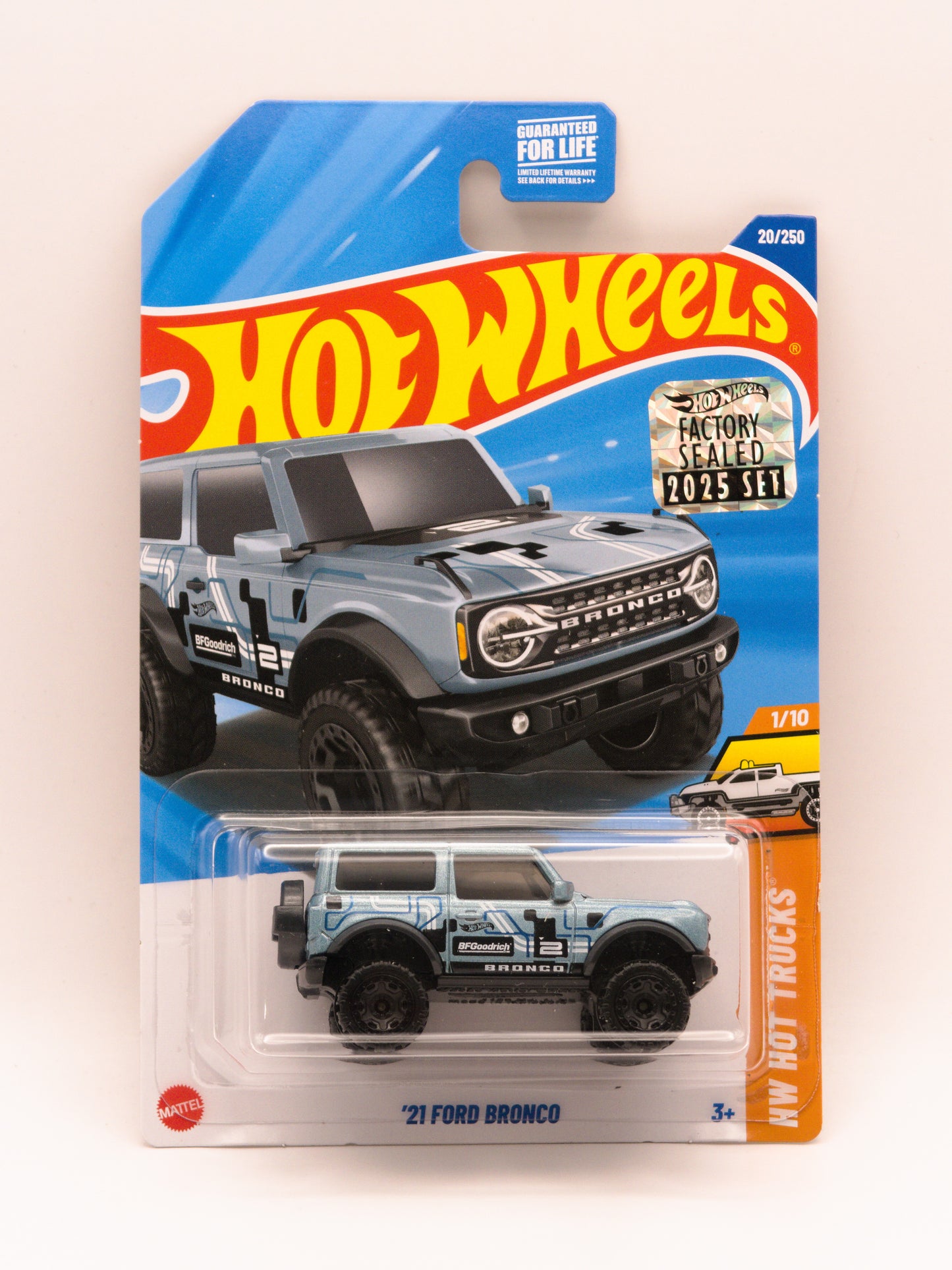 '21 Ford Bronco Exclusive Recolor Factory Sealed Niebieski