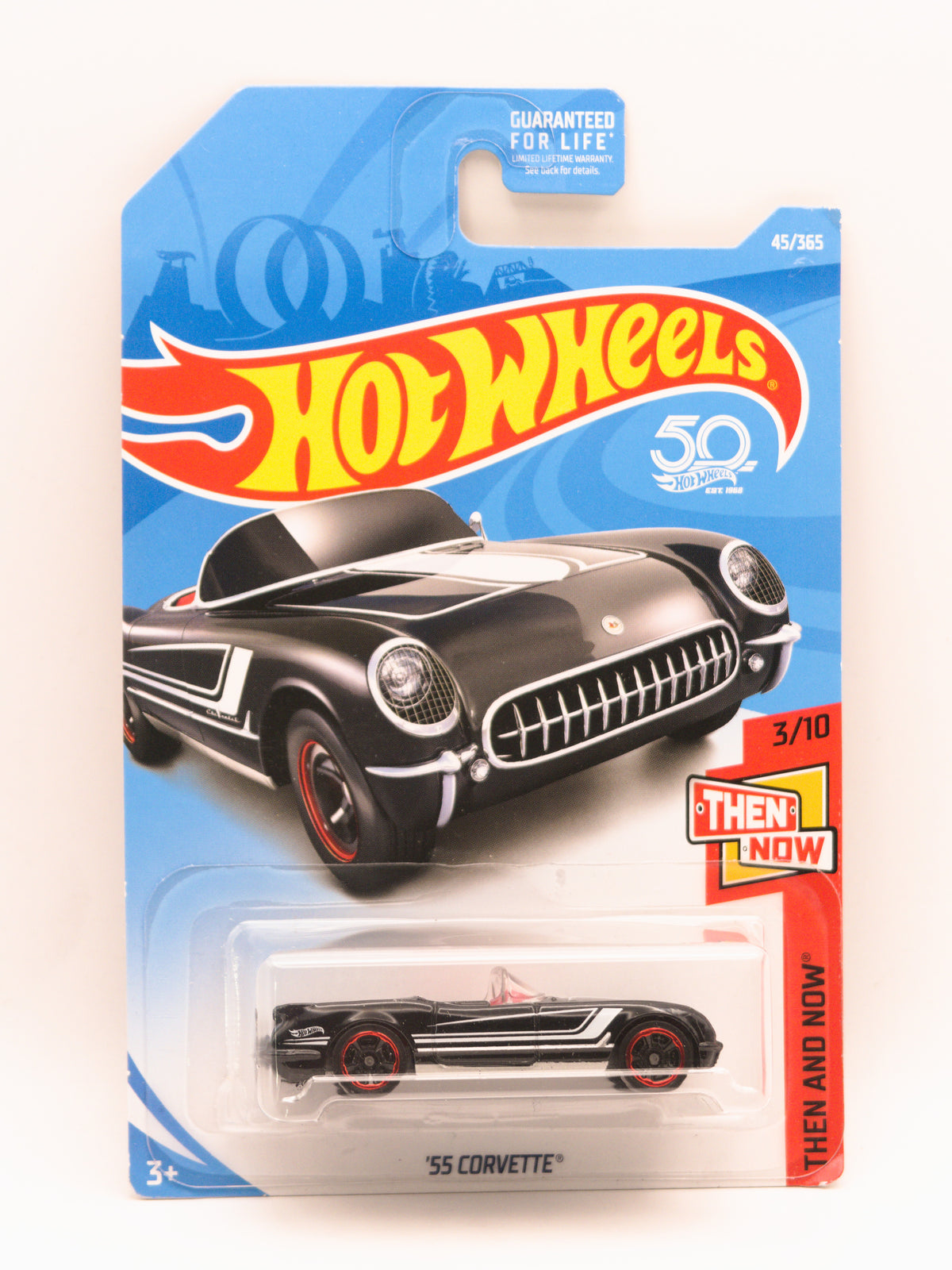 '55 Corvette Czarny