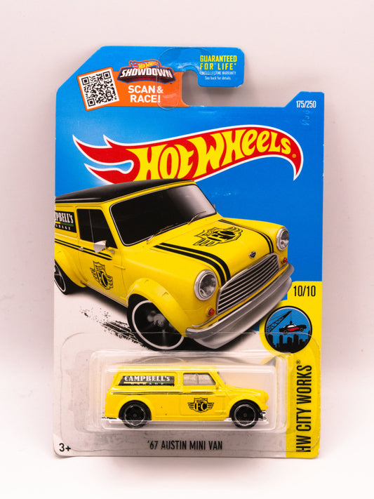 '67 Austin Mini Van Żółty